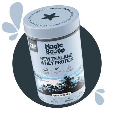 New Zealand Whey Protein (UNFLAVOURED)